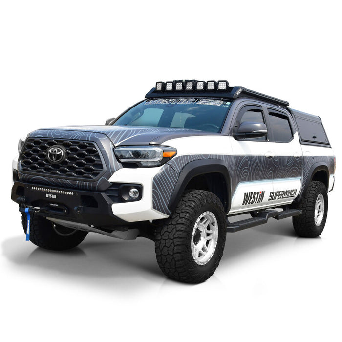Westin 05-23 Toyota Tacoma DC HDX Running Boards - Tex. Blk