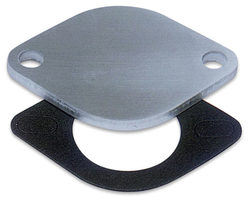 Moroso Chevrolet V8/90 Degree V6 Waterneck Block-Off Plate - 1/2in - Aluminum Moroso