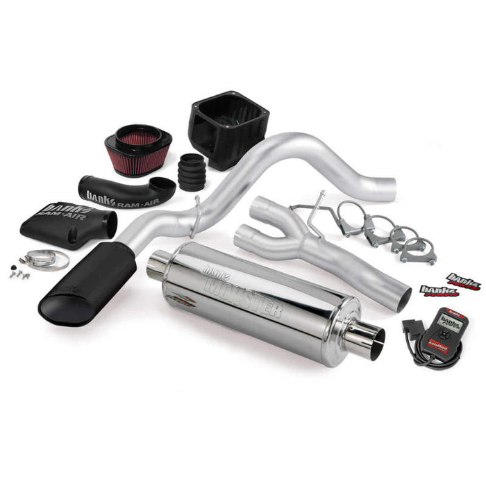 Banks Power 99-06 Chevy 4.8-5.3L SCSB Stinger System - SS Single Exhaust w/ Black Tip Banks Power