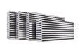 Garrett Air / Air Intercooler CAC (20.00in x 12.50in x 3.50in) - 870 HP Garrett