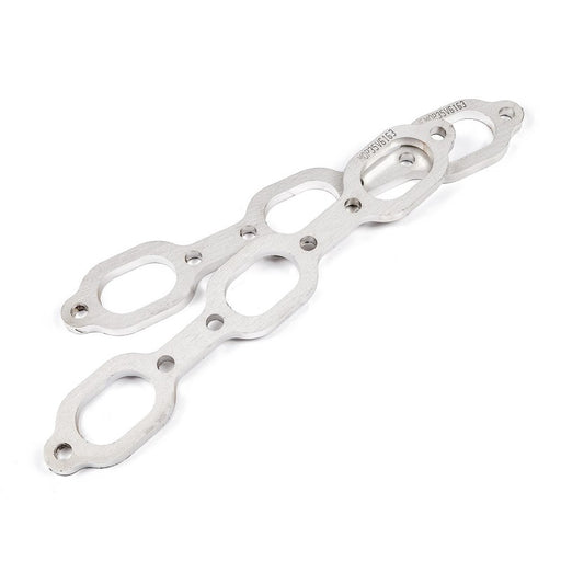 Stainless Works Mopar 3.5L V6 Flat Oval Port Header 304SS Exhaust Flanges 1-5/8in Primaries Stainless Works