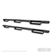Westin/HDX 07-19 Chevy Silv 2500/3500 Crew (8ft) (Excl Dually) Drop WTW Nerf Step Bars - Blk Westin