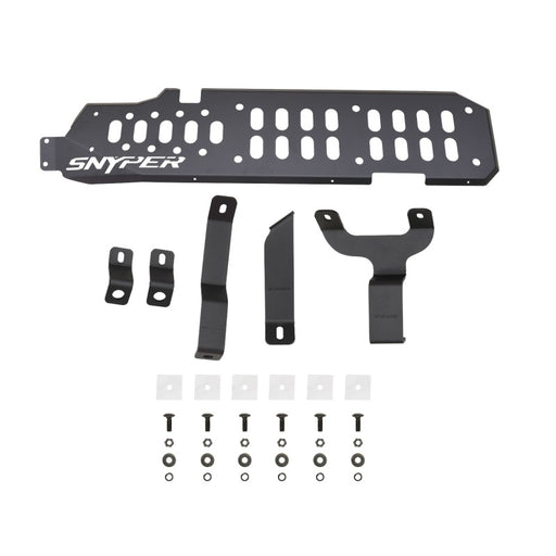 Westin/Snyper 07-17 Jeep Wrangler Unlimited Gas Tank Skid Plate - Textured Black Westin