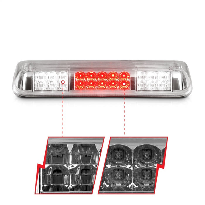 ANZO 2004-2008 Ford F-150 LED 3rd Brake Light Chrome B - Series ANZO
