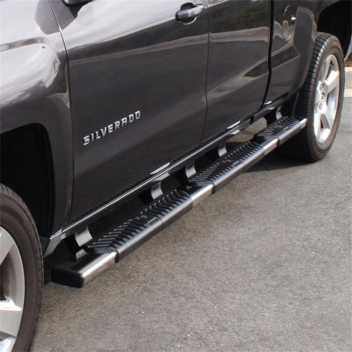 Westin 07-18 Chevrolet Silverado 1500 CC 6.5ft Bed R5 M-Series W2W Nerf Step Bars - Blk Westin