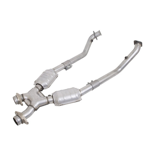 BBK 99-04 Mustang 4.6 GT / Cobra High Flow X Pipe With Catalytic Converters - 2-1/2 BBK