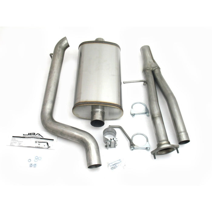 JBA 03-06 Hummer H2 6.0L 409SS Single Rear Exit Cat-Back Exhaust JBA