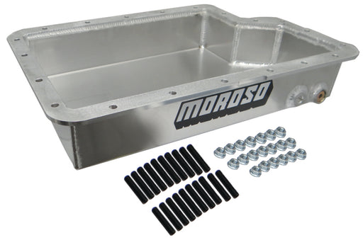 Moroso Ford E40D/4R100 Transmission Pan - 3.642in Moroso