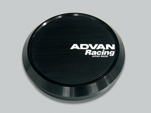 Advan Flat 73mm Center Cap - Black Advan