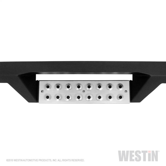 Westin 07-18 Jeep Wrangler JK 2dr. HDX Stainless Drop Nerf Step Bars - Tex. Blk Westin