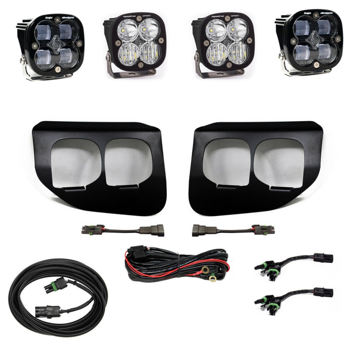 Baja Designs Ford Super Duty (20-On) Fog Lights Dual FPK SAE/Sport DC Baja Designs Baja Designs