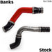 Banks Power 19-21 Ram 2500/3500 6.7L Cummins Boost Tube Upgrade Kit - Red Banks Power