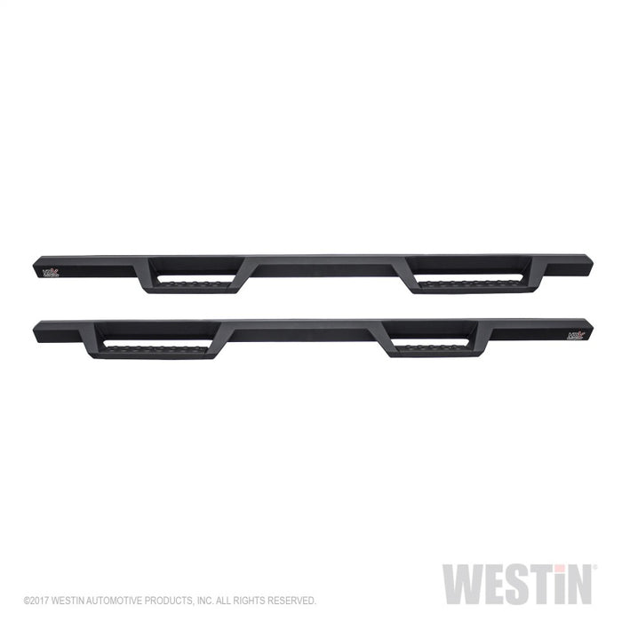 Westin/HDX 17-18 Ford F-150 SuperCrew Drop Nerf Step Bars - Textured Black Westin