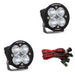 Baja Designs Squadron R Sport LED Spot Pair Light Pods - Clear Baja Designs