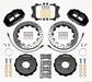 Wilwood Narrow Superlite 6R Front Hat Kit 12.88in Drilled 06-12 Volkswagen GTI w/ Lines
