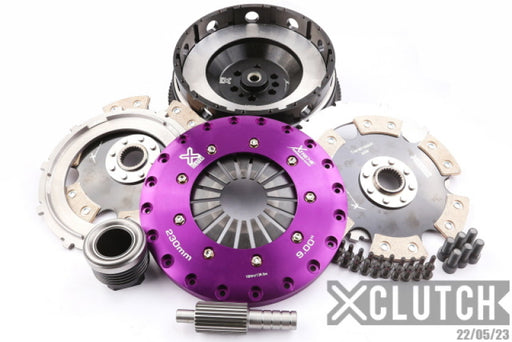 XClutch 15-18 BMW M3 Base 3.0L 9in Twin Solid Ceramic Clutch Kit XCLUTCH