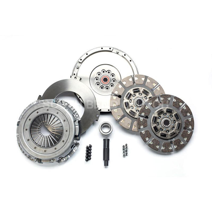 South Bend Clutch 08-09 Ford 6.4L ZF-6 Street Dual Disc Organic Clutch Kit South Bend Clutch
