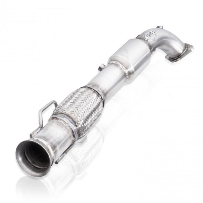 Stainless Works 2016-18 Ford Focus RS 3in High-Flow Cats Downpipe Factory Connection Stainless Works