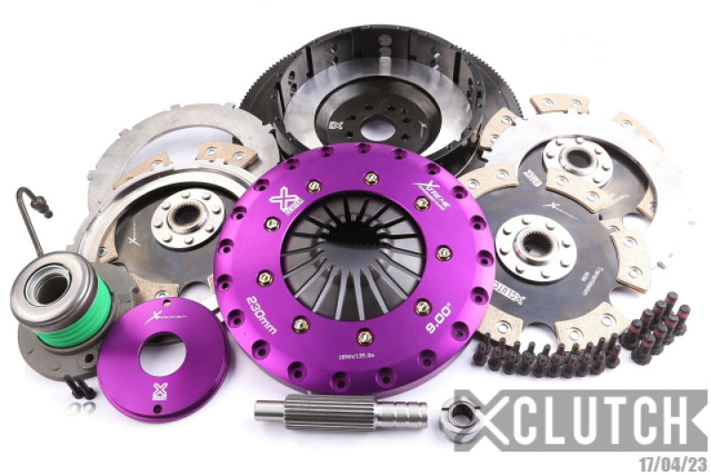XClutch 07-12 Ford Mustang Shelby GT500 5.4L 9in Triple Solid Ceramic Clutch Kit XCLUTCH