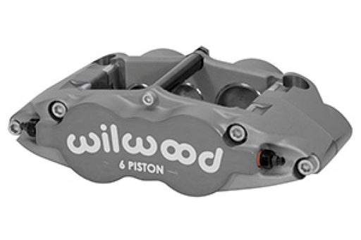 Wilwood Caliper-Forged Narrow Superlite 6R-R/H 1.75/1.25in/1.25in Pistons 1.25in Rotor - Anodized