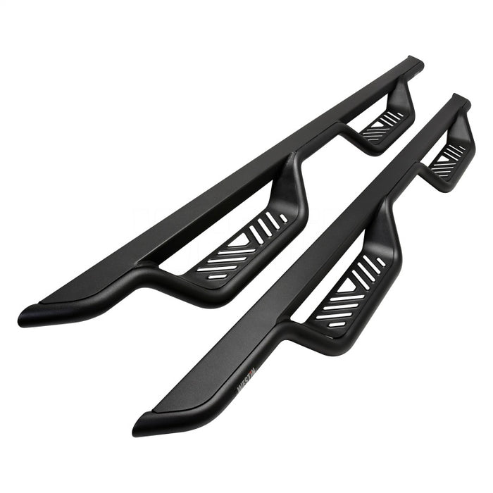 Westin 05-22 Toyota Tacoma Double Cab Outlaw Drop Nerf Step Bars - Black Westin