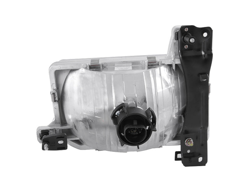 ANZO 1988-1989 Nissan Hardbody Crystal Headlights Chrome ANZO