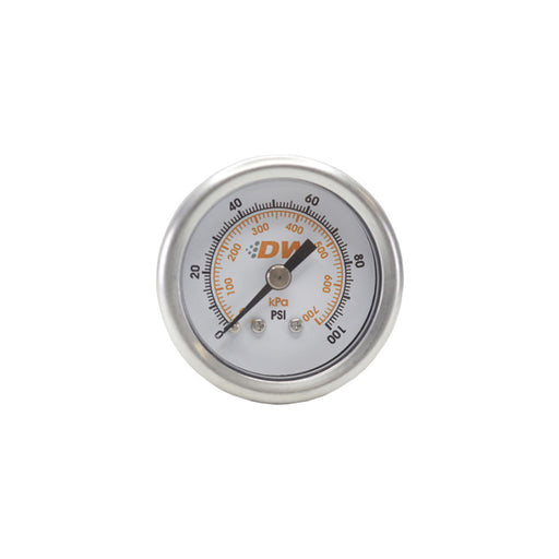 DeatschWerks 0-100 PSI 1/8in NPT Mechanical Fuel Pressure Gauge DeatschWerks