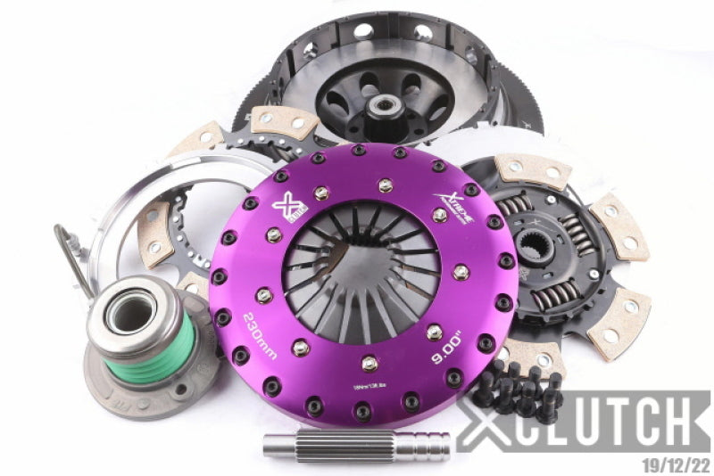 XClutch 18-24 Ford Mustang GT 5.0L 9in Twin Sprung Ceramic Clutch Kit XCLUTCH