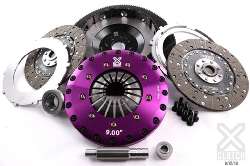 XClutch 96-04 Ford Mustang GT 4.6L 9in Twin Solid Organic Clutch Kit XCLUTCH