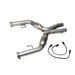 BBK 05-10 Mustang 4.6 Short Mid X Pipe With Catalytic Converters 2-3/4 For BBK Long Tube Headers BBK