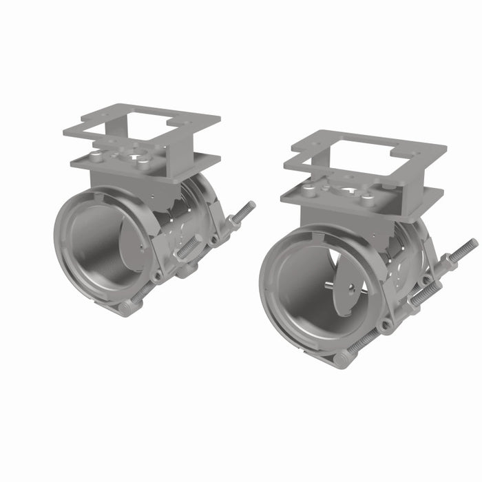 MagnaFlow 2018 Ford Mustang V8-5.0LGAS Exhaust Acc - 2.5in ID/OD - 304SS - Integrated V-Band Flanges Magnaflow