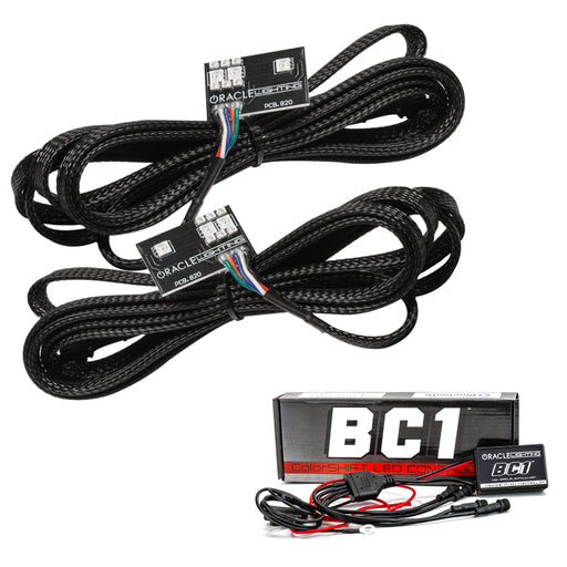 Oracle 20-21 Chevy Corvette C8 RGB+A Headlight DRL  Kit - ColorSHIFT w/ BC1 Controller SEE WARRANTY ORACLE Lighting