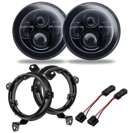 Oracle Jeep Wrangler JL/Gladiator JT 7in. High Powered LED Headlights (Pair) - No Halo SEE WARRANTY ORACLE Lighting