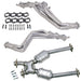 BBK 96-98 Ford Mustang Cobra 1-5/8 Long Tube Headers w/High Flow Catted X-Pipe (Silver Ceramic) BBK