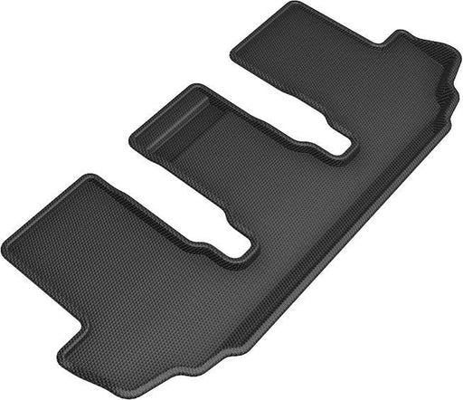 3D MAXider 20-23 Toyota Highlander 8-Seat Kagu Black Floor Mat - Row 3