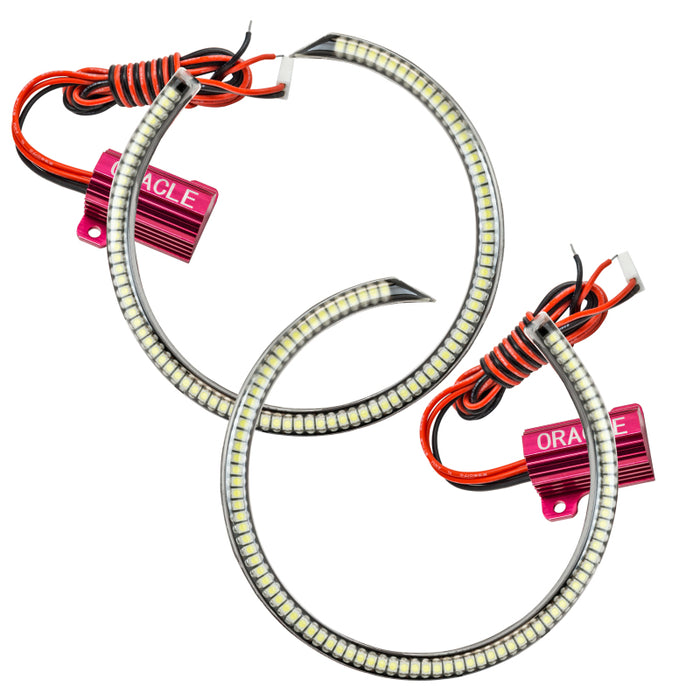 Oracle Ford Mustang 10-13 WP LED Fog Halo Kit (Grille Style) - White SEE WARRANTY ORACLE Lighting