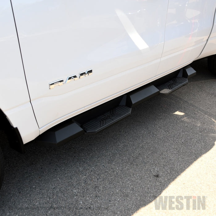 Westin/HDX 19-21 Ram 1500 Quad Cab (Excl. Classic) Xtreme Nerf Step Bars - Textured Black Westin