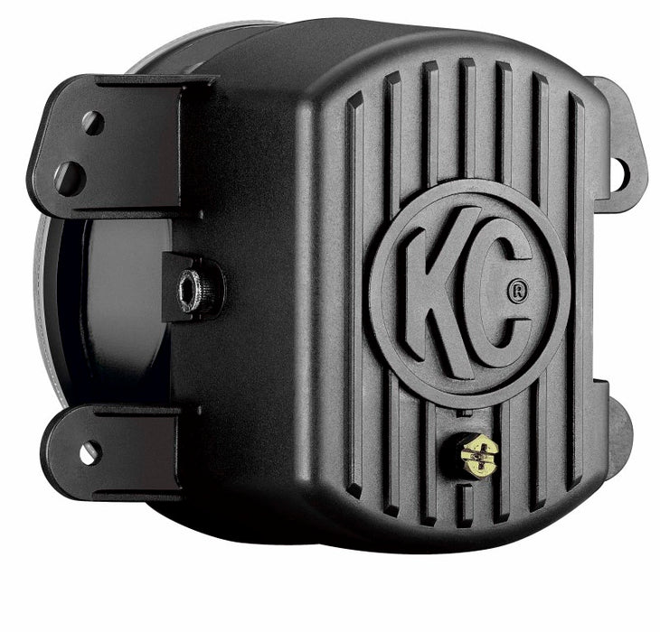 KC HiLiTES 07-09 Jeep JK 4in. Gravity G4 LED Light 10w SAE/ECE Clear Fog Beam (Pair Pack System) KC HiLiTES