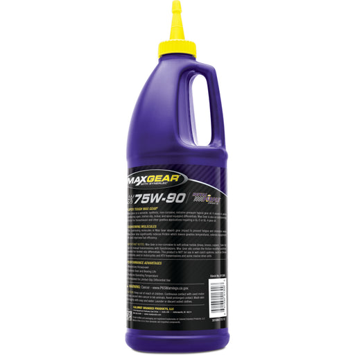 Royal Purple Max Gear Synthetic 75W-90 Gear Oil - 1 Quart Royal Purple