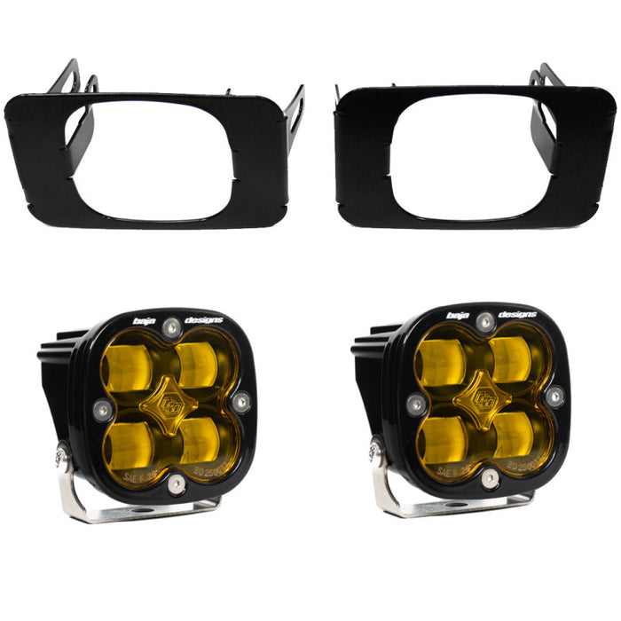 Baja Designs 17-18 F-150 Super Duty Fog Lights - Amber Baja Designs