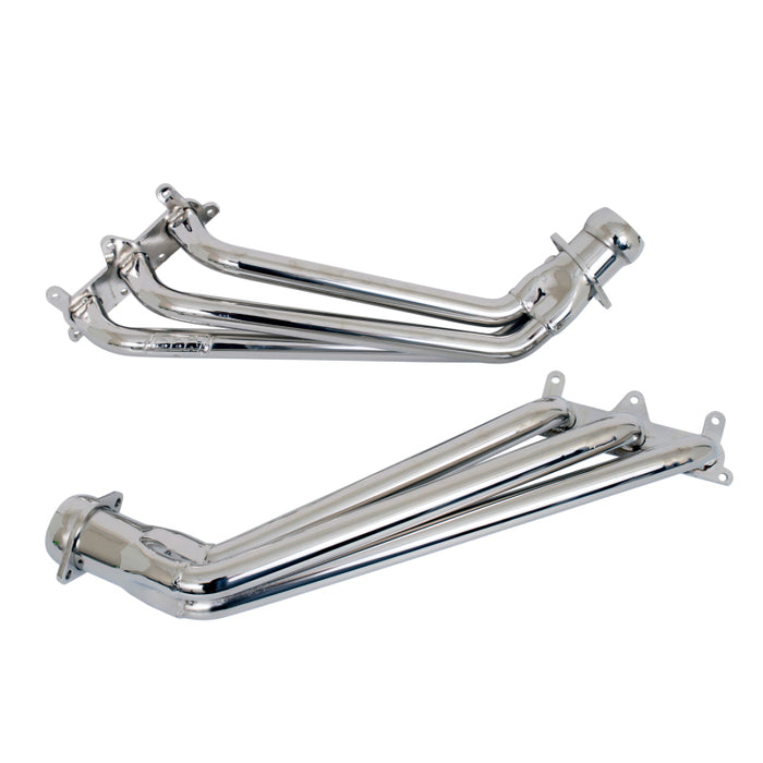 BBK 10-11 Camaro V6 Long Tube Exhaust Headers With Converters - 1-5/8 Chrome BBK