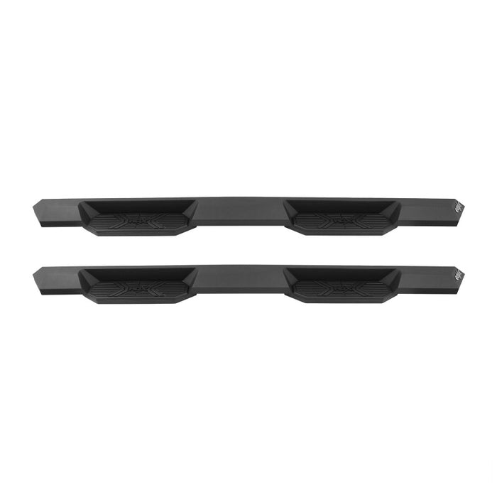 Westin/HDX 07-18 Chevy/GMC Silv/Sierra 15/25/3500 Ext/Dbl Xtreme Nerf Step Bars - Textured Black Westin