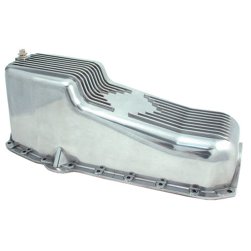 Spectre 55-79 SB Chevy Oil Pan Kit - Polished Aluminum Spectre