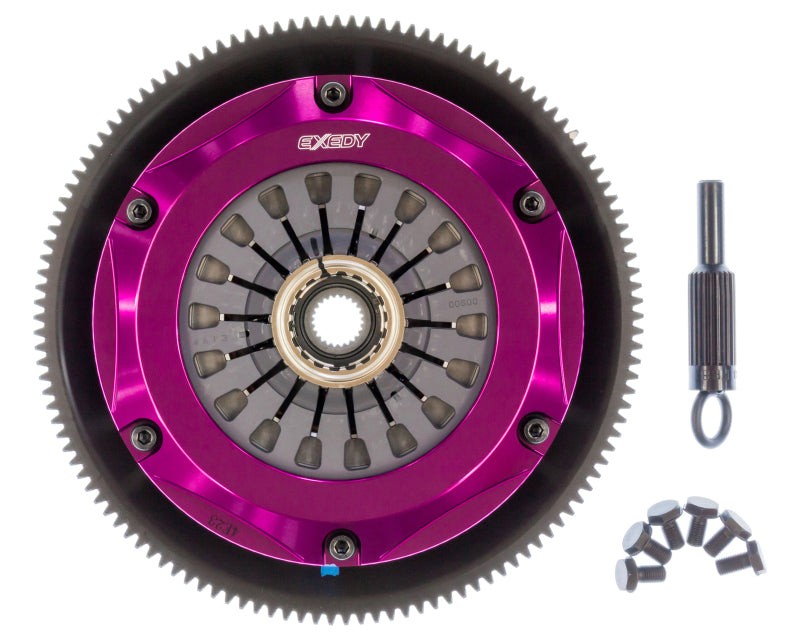 Exedy 1993-1995 Mazda RX-7 R2 Hyper Twin Cerametallic Clutch Sprung Center Disc Pull Type Exedy