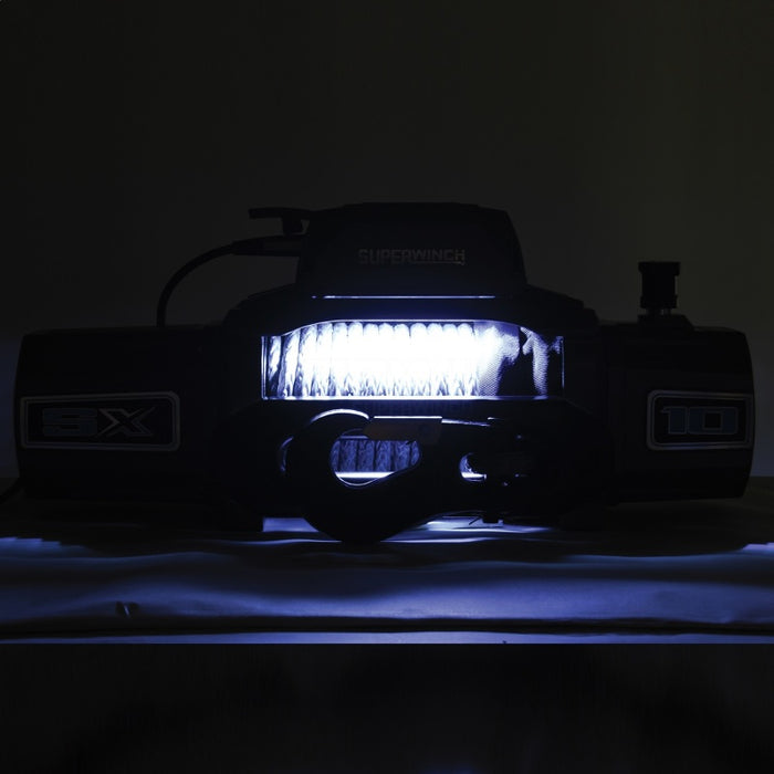 Superwinch 10000 LBS 12V DC 3/8in x 80ft Synthetic Rope SX 10000 Winch Superwinch