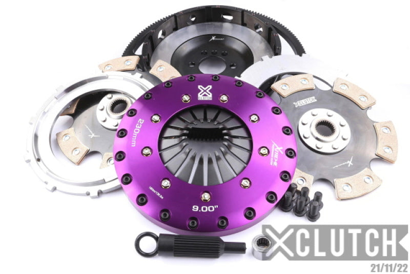 XClutch 97-04 Chevrolet Corvette Indy 500 Pace Car 5.7L 9in Twin Solid Ceramic Clutch Kit XCLUTCH