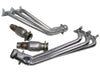 BBK 10-11 Camaro V6 Long Tube Exhaust Headers With Converters - 1-5/8 Silver Ceramic BBK