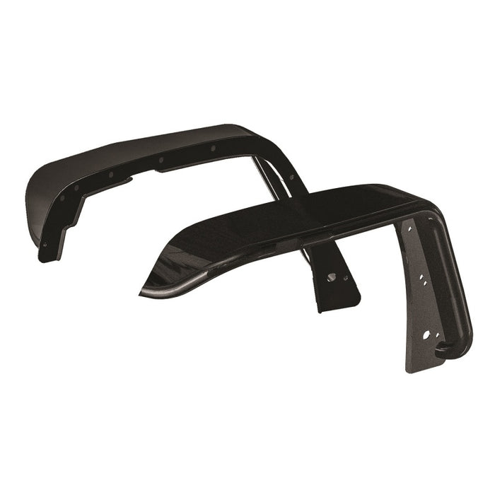 Westin/Snyper 07-17 Jeep Wrangler Tube Fenders - Front - Textured Black Westin