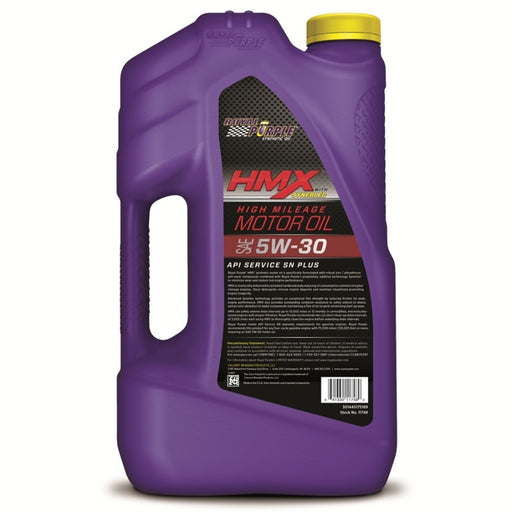 Royal Purple HMX Premium Synthetic High Mileage 5W-30 Motor Oil - 5 Quart Royal Purple