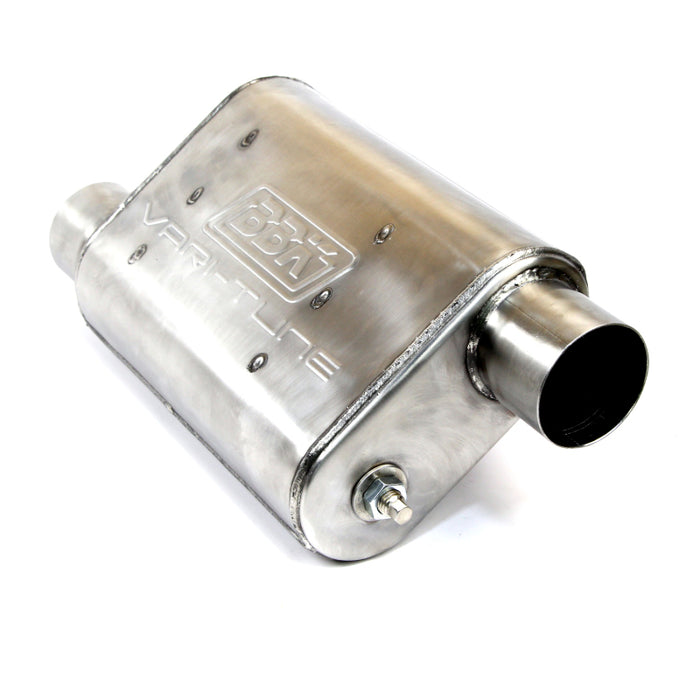 BBK VariTune Adjustable Performance Muffler 2-3/4 Offset/Offset Stainless Steel BBK